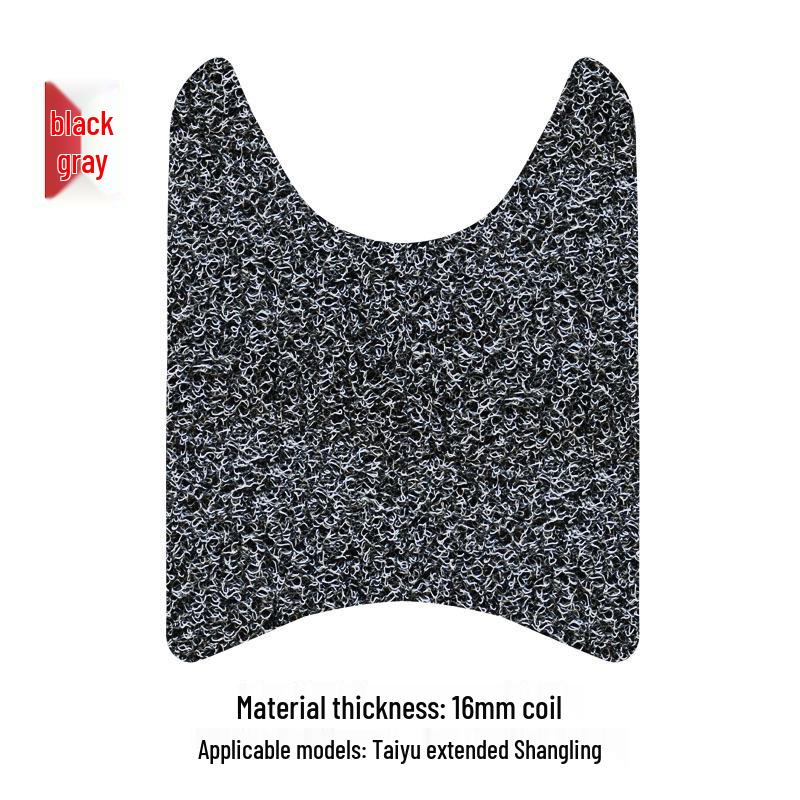 Taiyu Shangling Silk Ring Motorcycle Waterproof Foot Mat