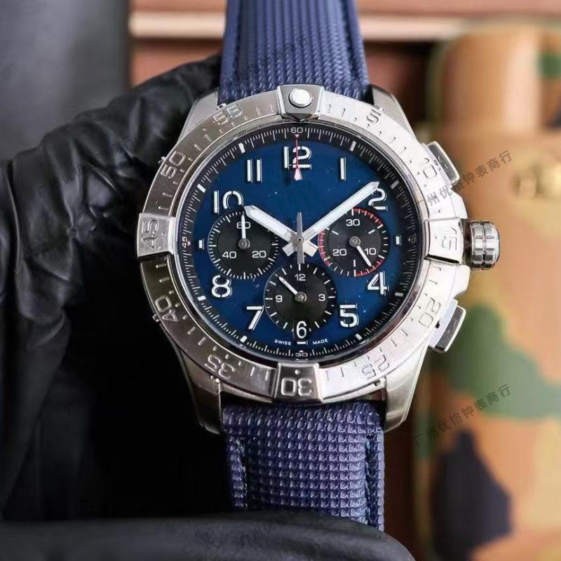 2025 Blackbird Avenger Series Men's Multifunctional 6-Needle Quartz Watch