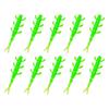 10pcs Fishing Lure Wobblers Split Tail Lures for Trout Fishing Soft Baits 4cm 0.35g Swimbaits Mini Artificial Baits