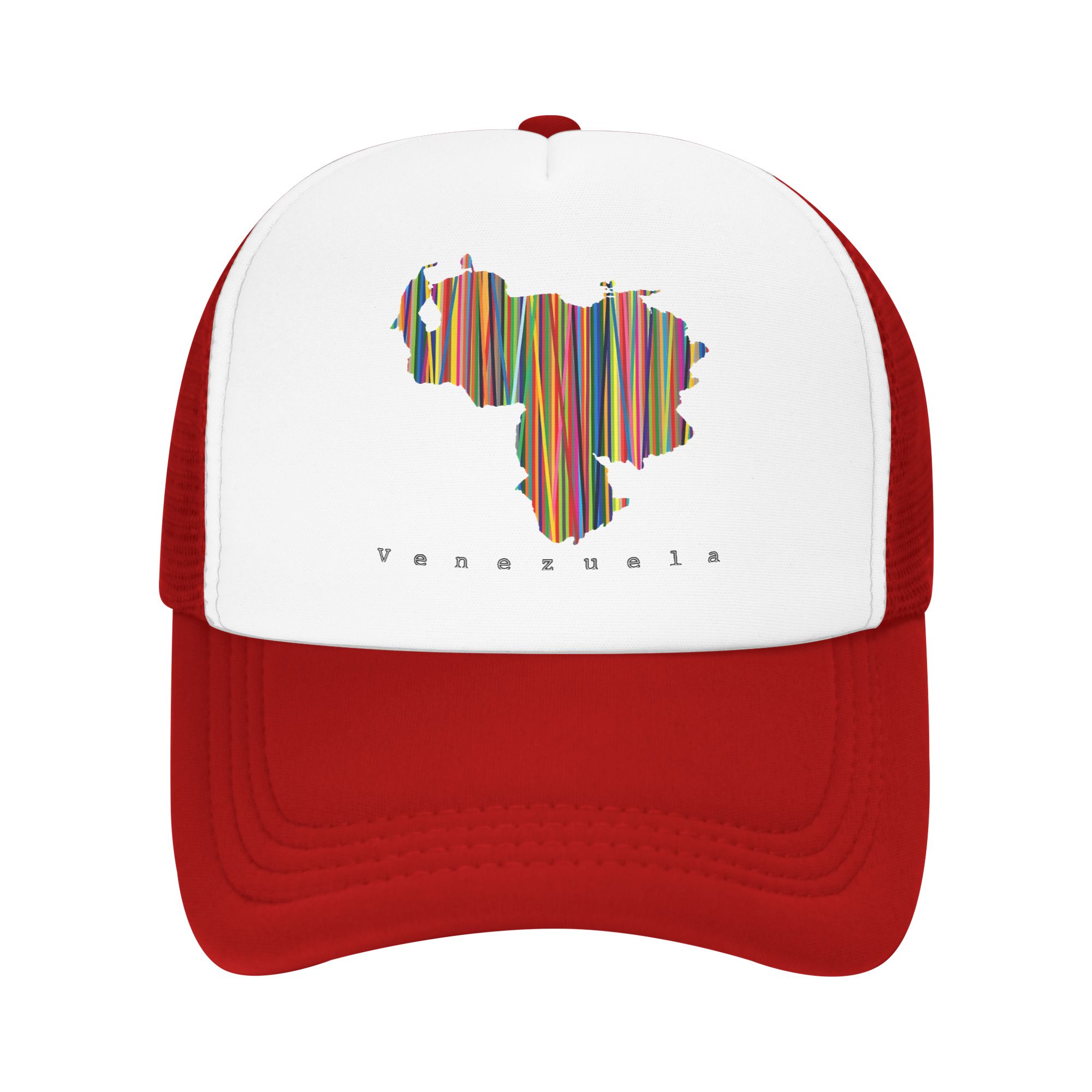 Venezuela Venezuelan Trucker Hat Unisex Women Hats Trucker Worker Cap Sun Caps Adjustable Snapback Caps Mesh Baseball Caps One Size