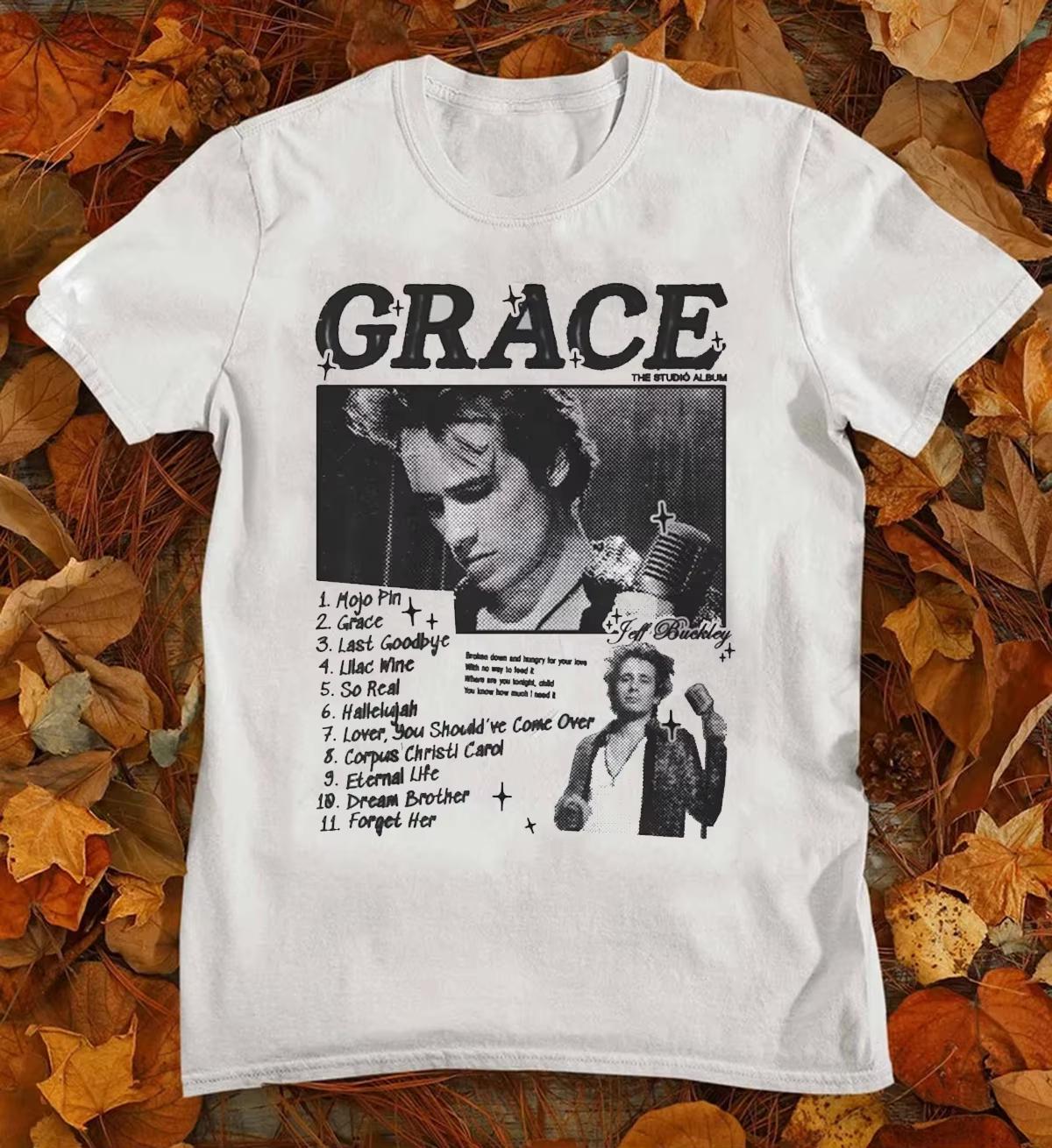 

Джефф Бакли Mystery White Boy Tour 1995 Музыкальный Тур Футболка Топ для Пары Повседневный Комфорт Летний Предпочтительный Высококачественный Хлопок L