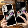 Phone Case: 2D Flat, Suitable for Samsung Galaxy A34 A35 M05 M06 S20 S22 S21 FE Plus 5G, Black Background, Perfect Christmas and Halloween Holiday Gif