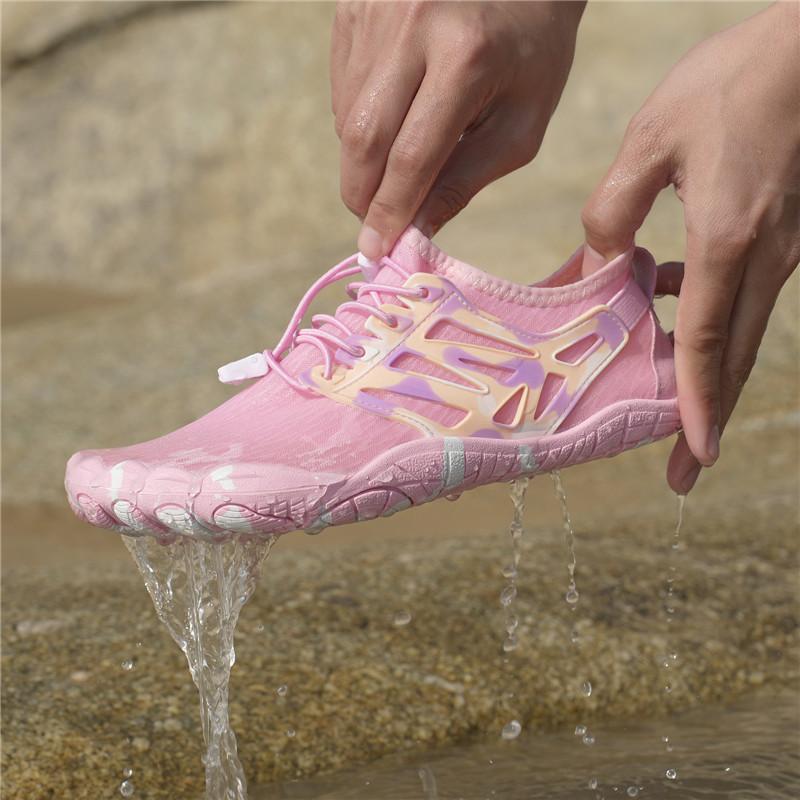 Wassersportschuhe Schnelltrocknende Aqua-Schuhe zum Schwimmen Surfen Herren Damen Barfuß Strandwatschuhe Leichte Atmungsaktive Watschuhe