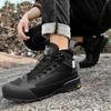Fashion Men Lace-Up Men's Business Boots Handmade Men Casual Shoes Men's Leather Fashion High Top Shoes New Arrival Motorcycle Boots