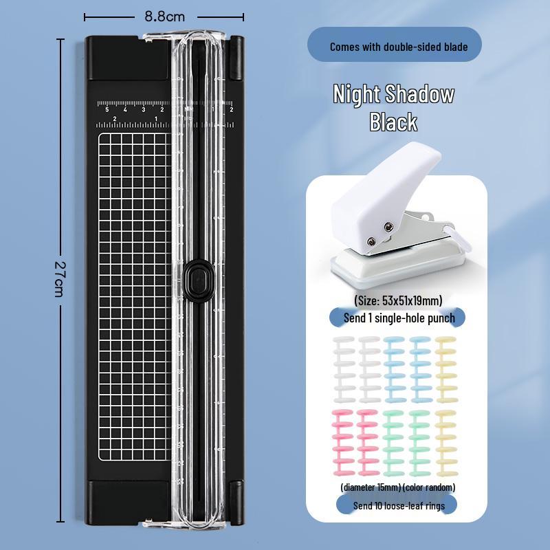 Dual-Function A4 Paper Cutter for Office & Craft Use