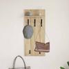 Wall Mounted Nightstand Sonoma Oak 40 x 10 x 90 cm