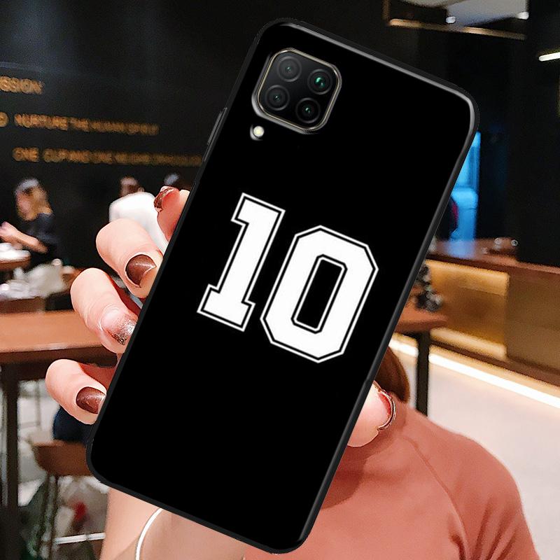 Custom Football Lucky number For Huawei Honor X8a X7a X9a X8 50 70 90 Lite Magic5 Pro P20 P30 P40 P50 P60 Nova 9 5T Case