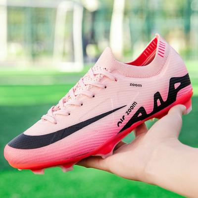 New Putian Seamless Fly-Woven European Cup Low-Top Football Shoes, Youth Long Nails And Broken Nails Training Football Shoes