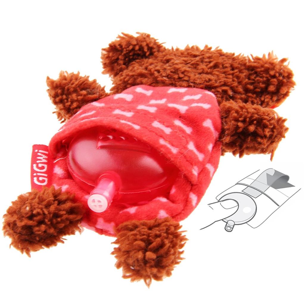 GiGwi Plush Friends Mini Skinny Bear