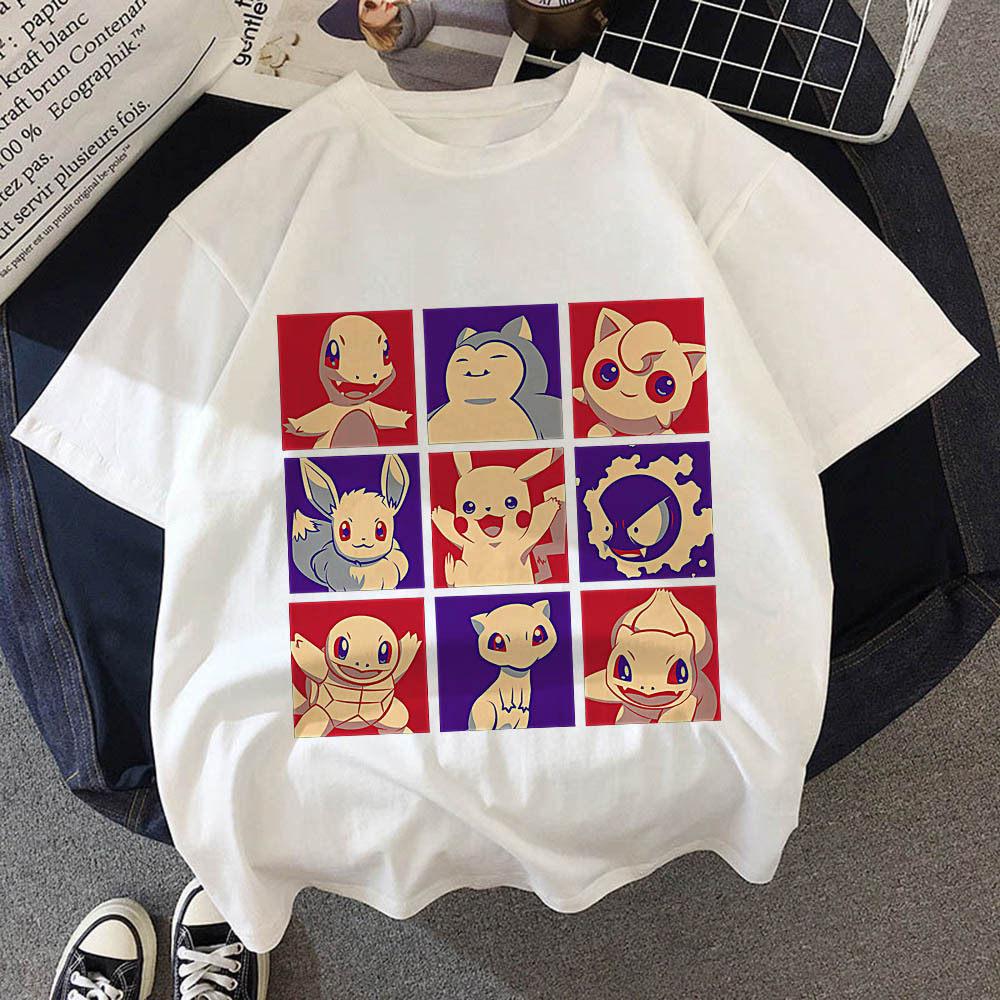 

New Baokemeng Cartoon Mens and Womens Childrens Tshirt Summer Childrens Wear Shortsleeved Family Wear 4XL