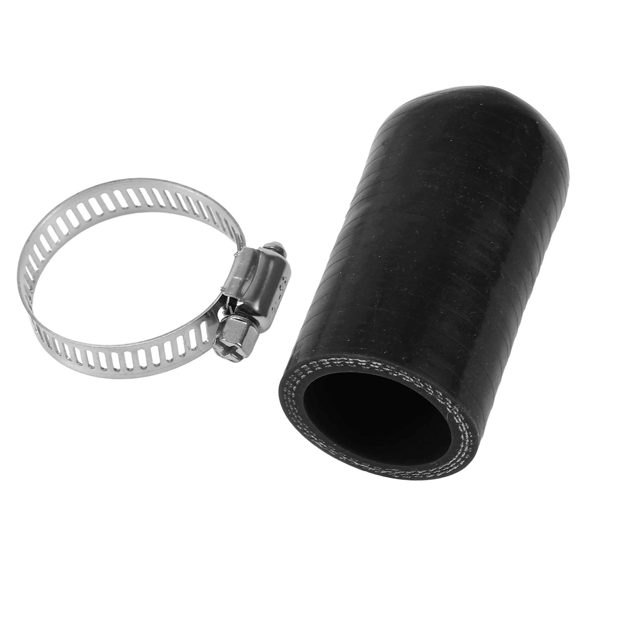 ARISELIFT Silicone Cap, Inner Diameter 28mm, Length 60mm, with Hose Length 60mm/Inner diameter 28mm/Thickness 4mm чёрный