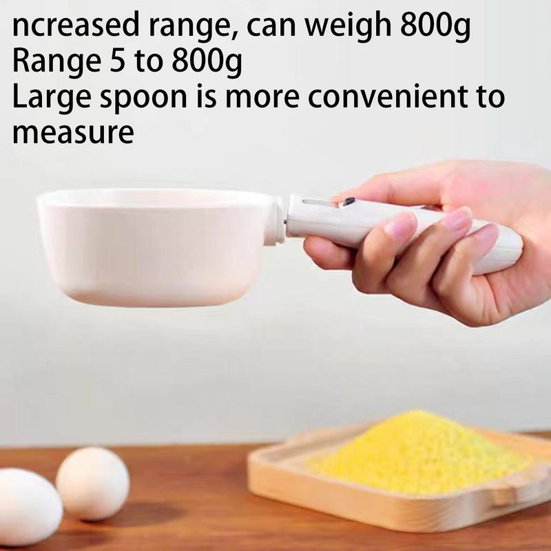 Digital Measuring Spoon Electronic Measuring Spoon for Kitchen Gadgets Portable Food Measuring Weighing Tool for Pet Food Sugar
