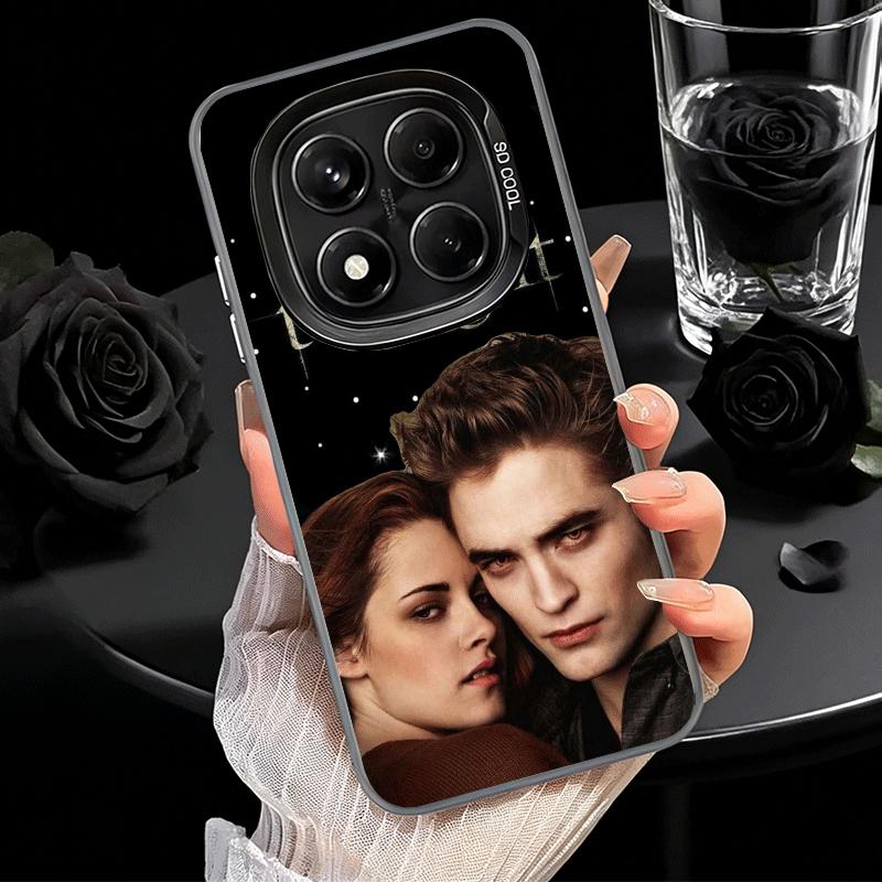 Twilight Saga Edward Soft Phone Case for Xiaomi Redmi Note 13 14 15 Pro Plus 12S 12 11S 11 11T 10S 10 Shockproof Cover Back Shel