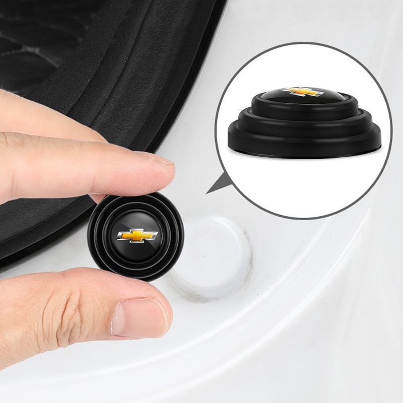 Car Door Mute Sound Insulation Shock Sticker Buffer Absorber Gasket For Chevrolet Equinox Trailblazer Bolt Spark Tahoe Z71 Aveo