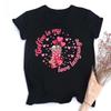 Outfit Tee FeUnisex Sleeve Tshirt Holiday Girls T Shirt Happy Valentine Print Women Shirts Valentines Party Aesthetic Clothes