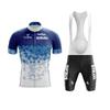Completo da Ciclismo Estivo a Maniche Corte da Uomo per Mountain Bike Bici da Strada Tuta da Ciclismo Asciugatura Rapida Traspirante