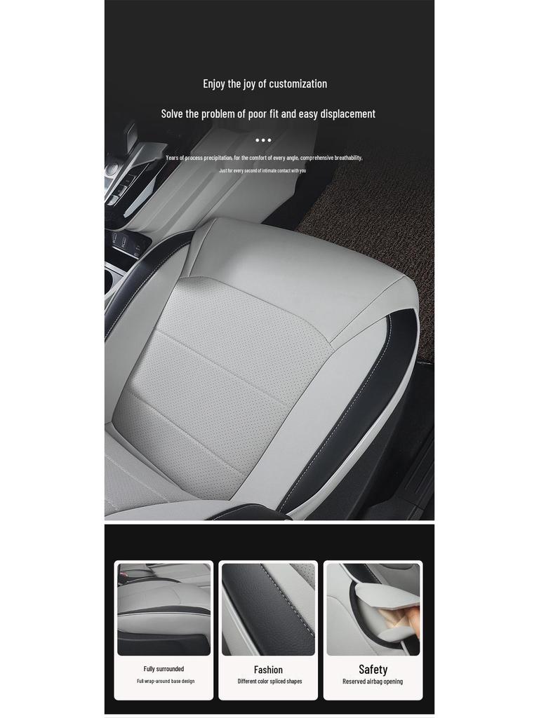 Full Surround Sports Seat Cover for BYD Yuan Pro