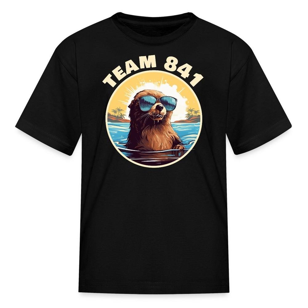 Team 841 Funny Otter Surfing / Sunny Otter Kid s T-Shirt 4XL