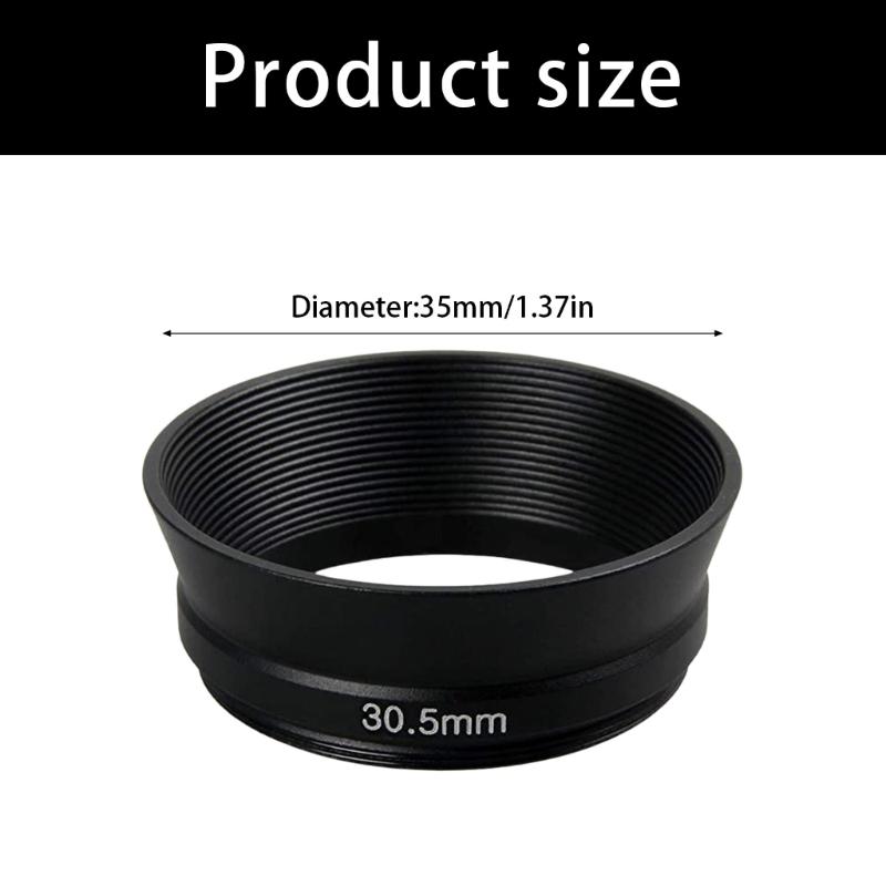High Strength Metal Lens  for 35 Series Camera Reduces Glares And Enhances Images Quality