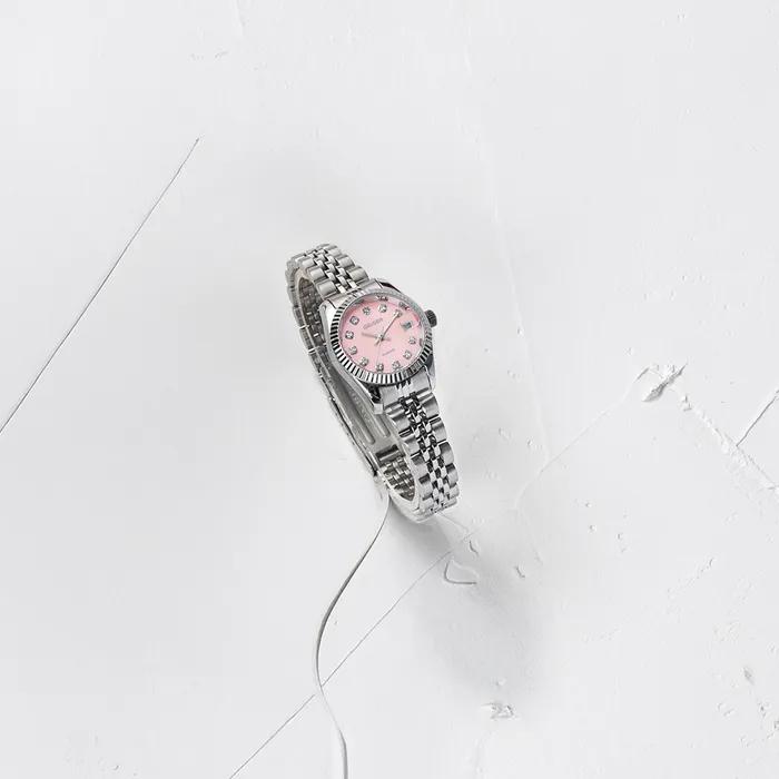 Noble Classic Pink Mother-of-Pearl Metal Watch GE8054PS_L