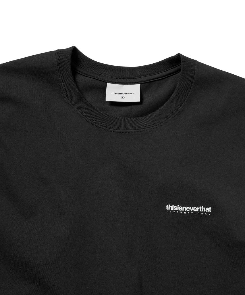 THISISNEVERTHAT Intl. Logo Tee Black