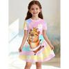 Vestito per bambine Moda Capibara Vestiti per bambini Estate Vestiti per bambine Comodo