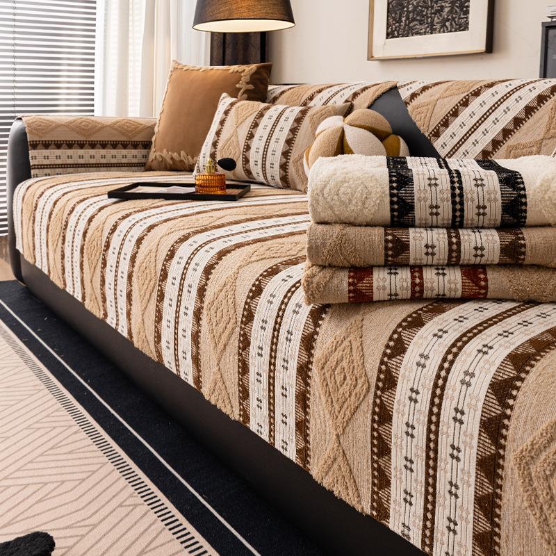 

Chenier Sofa Cushion New Modern Style Sofa Cover Cloth High Sense Four Seasons Universal Non-Slip Sofa Cushion 70*70cm