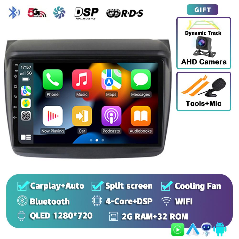 

Android 14 Carplay Auto для Mitsubishi L200 2008 - 2016 Автомобильный радиоплеер Мультимедиа стерео 4+GWIFI Навигация 360 Камера Видео
