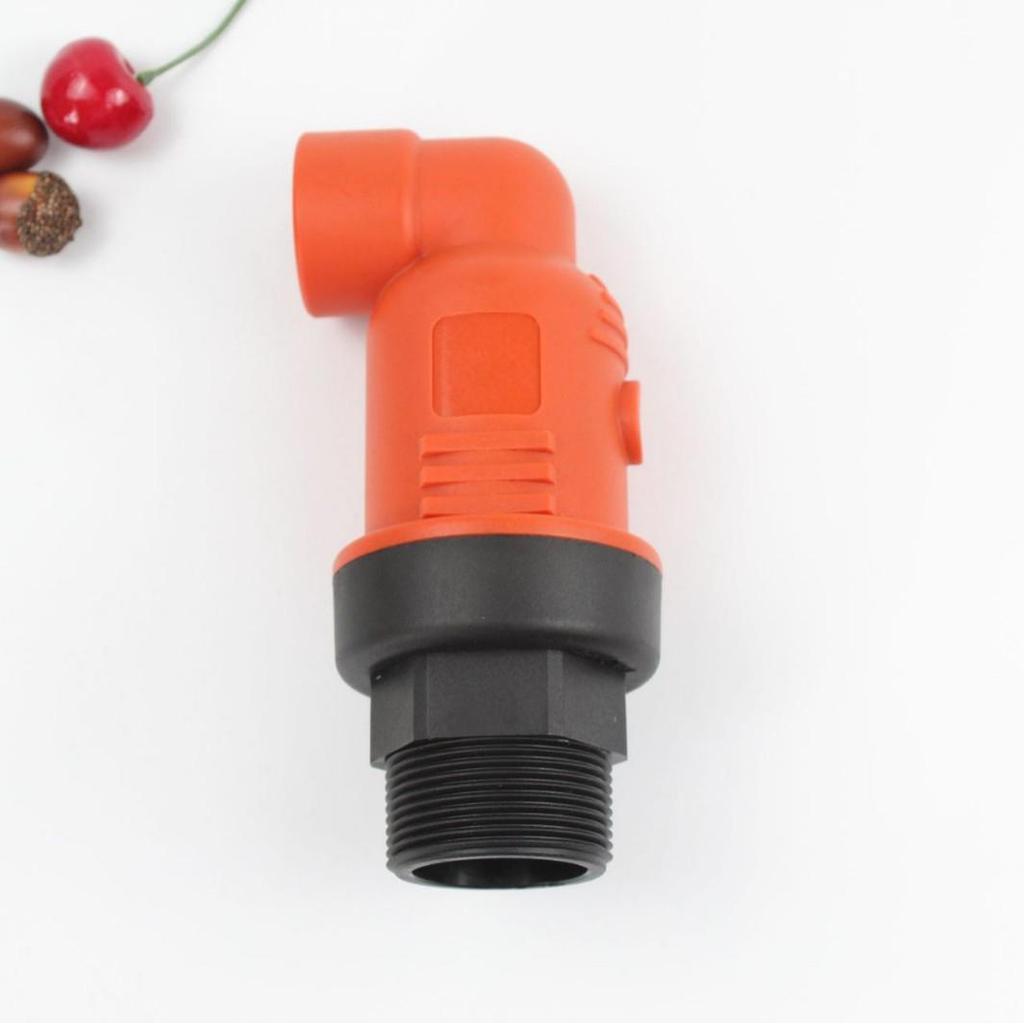 1" & 1.5" Plastic Orange Valves for Agricultural Greenhouse Irrigation Sprinkler System