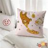 Pc Rilakkuma Cartoon Pillow Case Fashion Square Pillowcase Bedroom Sofa Room Ins Decoration Leisure