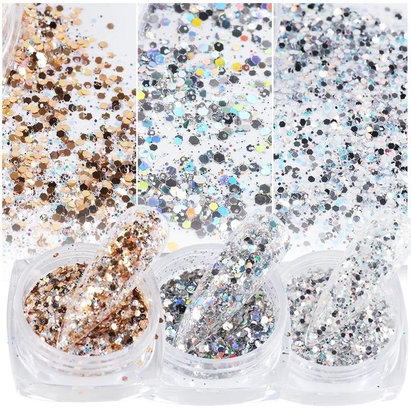 Mixed Color Nail Art Glitter Rhinestone Crystal Gems Jewelry Bead Manicure Decoration Accessories Nail Supplies For Professional