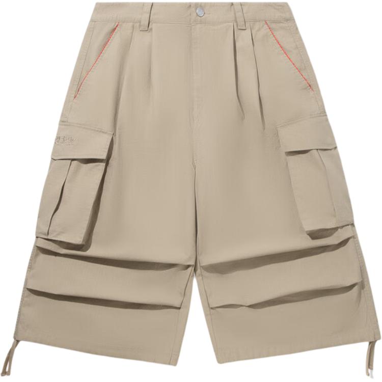 Li Ning Cargo Shorts Men s Mole Umber Moderate AKSV543-2 2XL