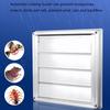 Stainless Steel Air Vent Duct Grill Air Outlet Square Vent Extractors Ventilation Cover Vent Exhaust Hood Outlet