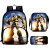 Transformers, Bumblebee Bag High Definition Multi-Function Oxford Lightweight Backpack