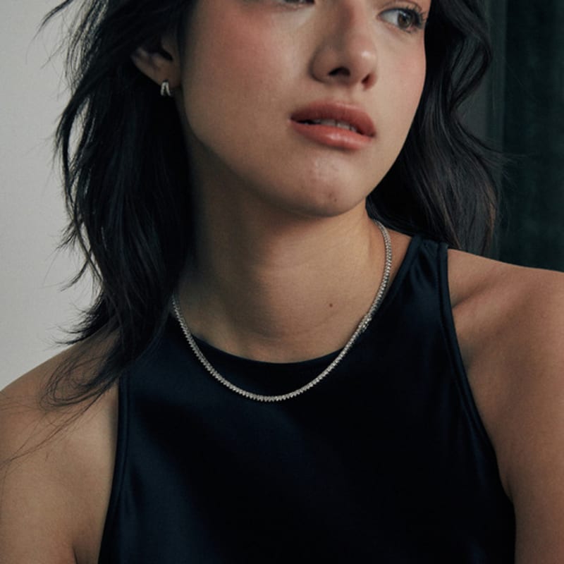 verte [925 silver] Un.silver.198 / anse dew necklace