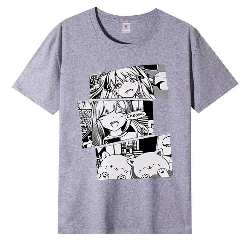 Printed Fashion Ladies Short Sleeve T-Shirt Summer