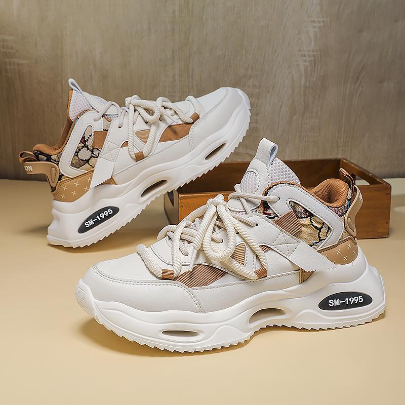 Men 's Casual Four Seasons Fashion  Students Comfortable Sneakers Boys Trending Soft Sole Breathable Shoes