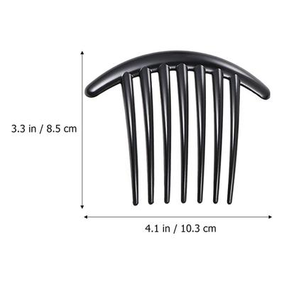3Pcs 7 Tooth French Twist Comb, Plastic Hair Clip, Hair Accessory for Women Girls, Clip Comb Accessories