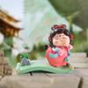 Guochao Ancient Style Tang Xiaohuan Picturesque Mobile Phone Holder Lazy Drama Chasing Artifact Desktop Small Ornament Holiday Gift