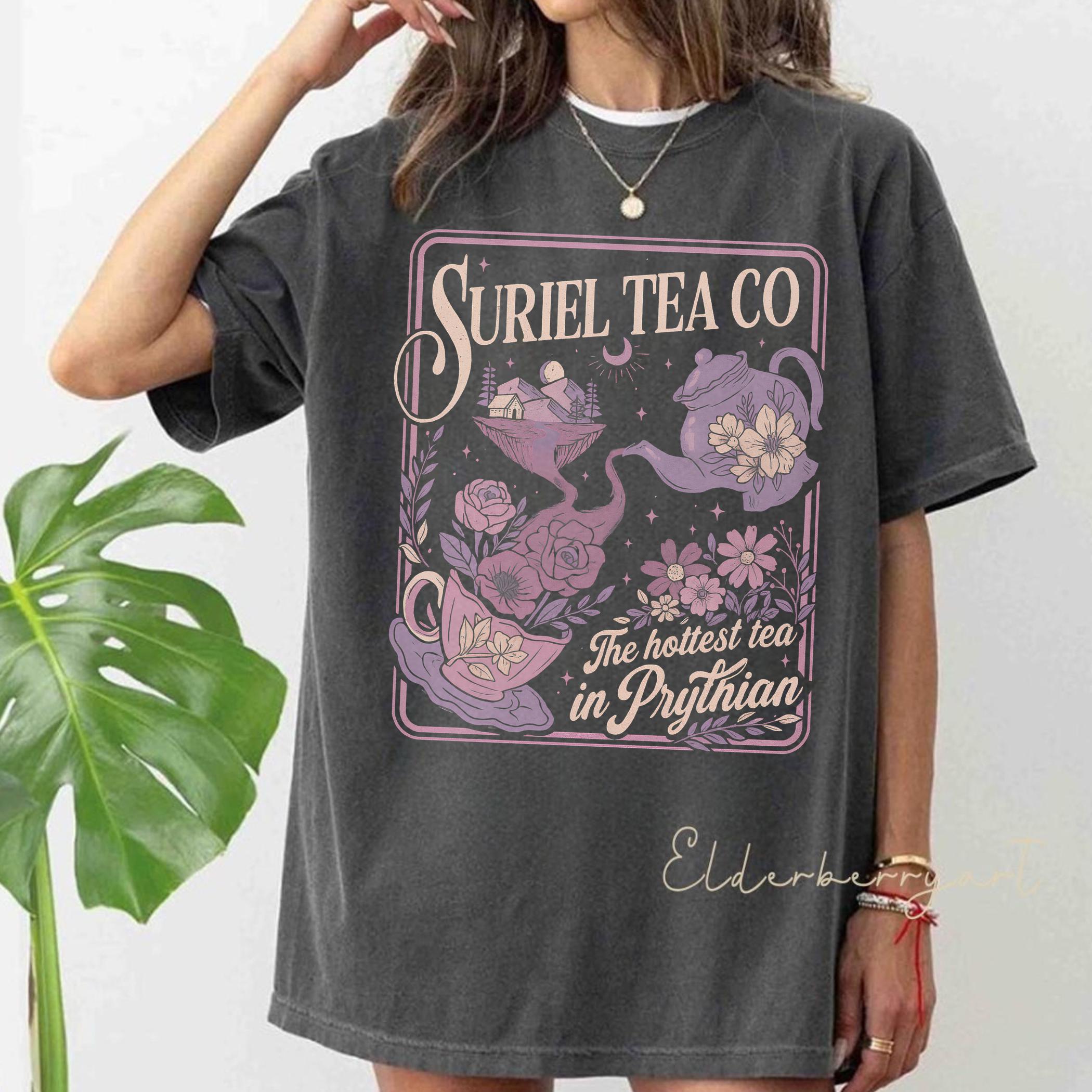 

Summer Womens Vintage Court of Thorns and Roses TShirt Cotton and Breathable Short Sleeve Streetwear Oversized Loose Casual S