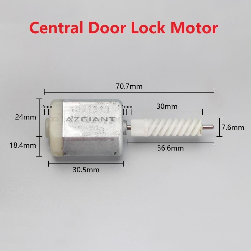 Central Car Door Locking Motor For Mazda 3 Axela MX5 SX4 Lock Motors 20115
