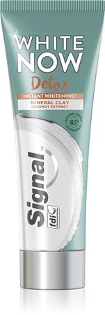 

Signal White Now Detox Coconut dentifrice blanchissant TU прозрачный