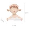 1PC Fairy Tissue Holder Long Hair Fairy Long Hair Lovely Girl Toilet Tissue Holder Bathroom Light Luxury Decoration Accessories