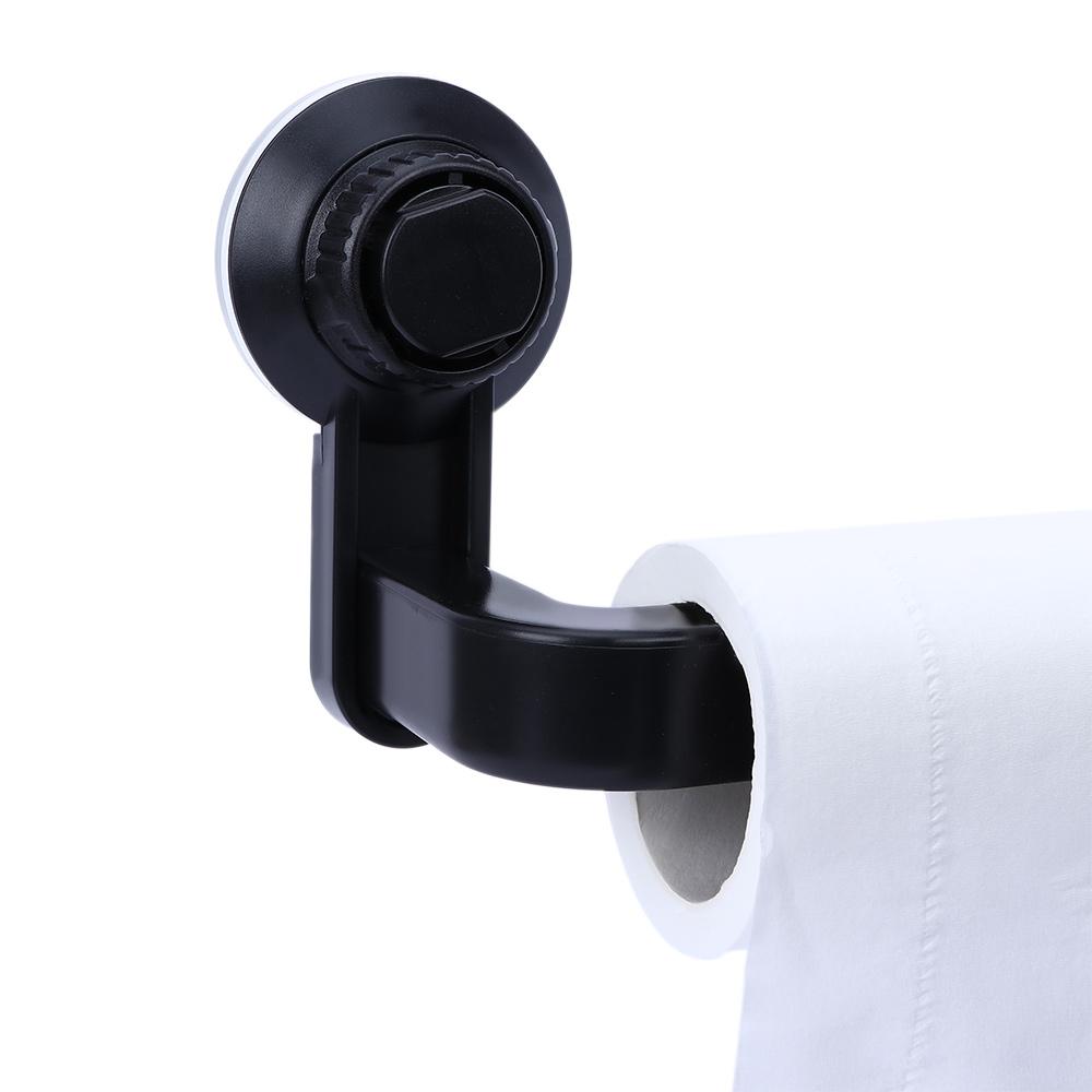 Suction Cup Waterproof Toilet Kitchen Shelf Storage Towel Rack Bathroom Paper Holder Paper Rack