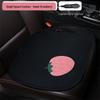 Plaid Heated Car Seat Cushion for All Seasons - Single Seat Interior Accessory.
