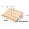 Wooden Multi-layer Essential Oil Display Rack with Multiple Slots