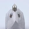 Kit Ugelli Idropulitrice per Fognature 1/2" 3/8" Ugello a Getto in Acciaio Inox Ugello a Scalpello Accessori Idropulitrice 5000 Psi