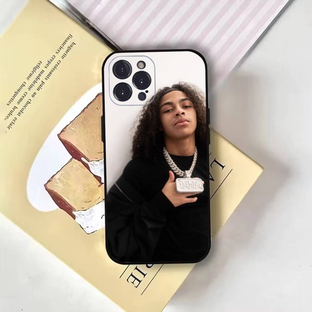 Rapper Dd osama Handyhülle Für iPhone17,16,15,14,13,12,11 Plus,Pro Max,Weiche Schwarze Hülle