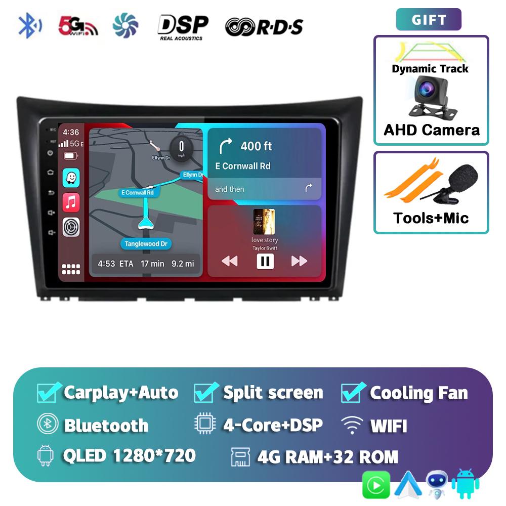 Android 14 Carplay Auto WIFI+4G Car Radio For Dongfeng S30 H30 Cross 1 2011-2018 Multimedia Player GPS Navigation Stereo No 2din