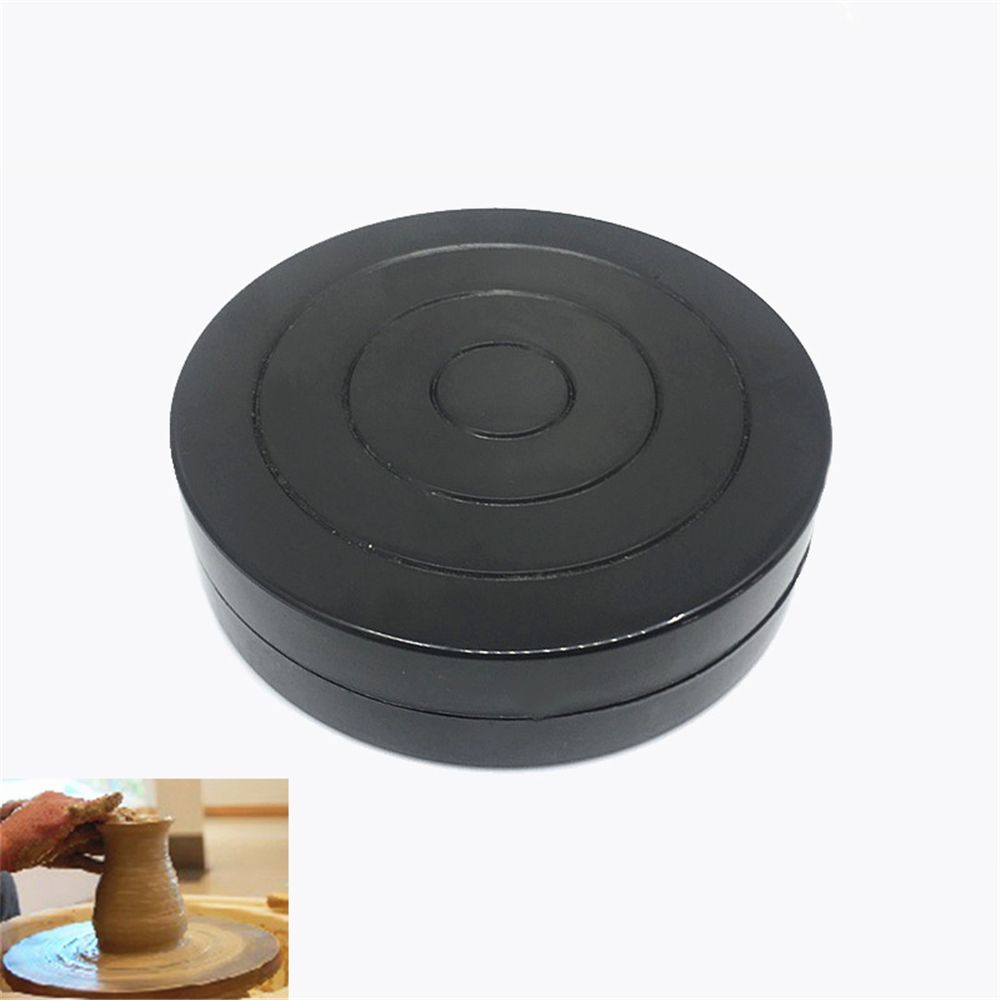 Preto Durável Giratório Girando Escultura Ferramenta Placa Rotativa Roda De Argila Cerâmica Cerâmica